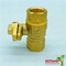 Lockable Brass Female Ball Lock Valve With Key Female And Male