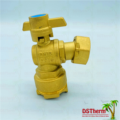 Elbow Handle Single Union Check Ball Valve With Brass 4" ISO9001