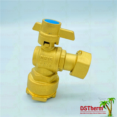 Elbow Handle Single Union Check Ball Valve With Brass 4" ISO9001