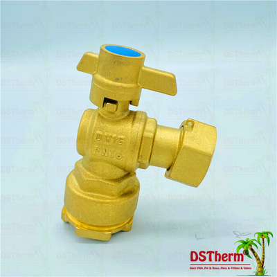 Elbow Handle Single Union Check Ball Valve With Brass 4&quot; ISO9001