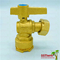 Customized Brass Color Ball Valve Single Union With Check PN25