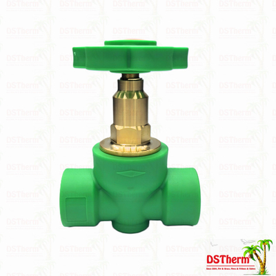 Water Supplying Ppr Gate Valve Soft Seal Type Plastic PPR Concealed Valve Ppr Gate Valve