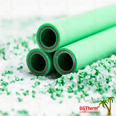 Customized PPR Fiberglass Plastic Pipe, Reliable Safe Plastic Hot Water Pipe