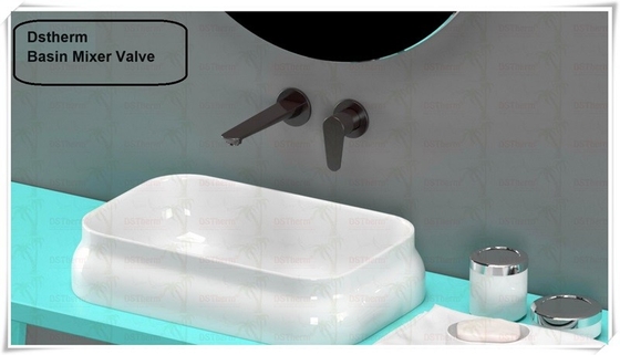 PPR Basin Valve Concealed Mixer Valve Cold Hot Water Faucet Black Color Ppr Brass Faucet