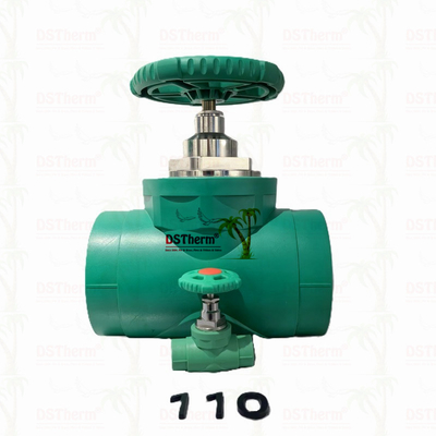 7mm Thickness Washer PPR Gate Valve Heavy Flow Easy Installation Durable Anti - Rust