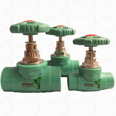 7mm Thickness Washer PPR Gate Valve Heavy Flow Easy Installation Durable Anti - Rust