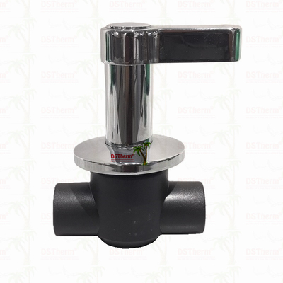 Luxury Copper-Plastic PPR Ball Valve Corrosion Resistant High Pressure Level