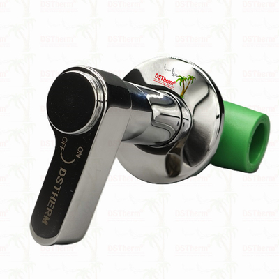 Luxury Copper-Plastic PPR Ball Valve Corrosion Resistant High Pressure Level