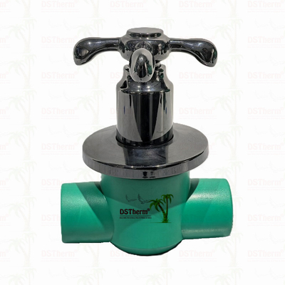 Luxury Copper-Plastic PPR Ball Valve Corrosion Resistant High Pressure Level