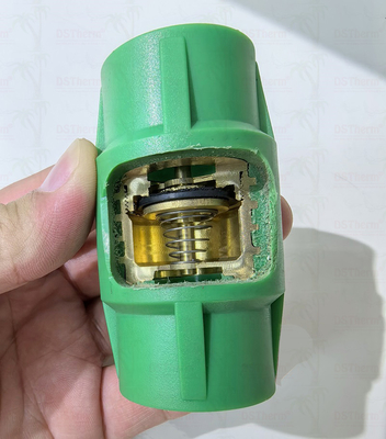 Corrosion Resistant PPR Check Valve High Temperature Resistance 20-63mm