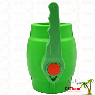 PPR Plastic Ball Valve With Waving Handle And Brass Ball Ergonomic Waving Handle 20-63mm