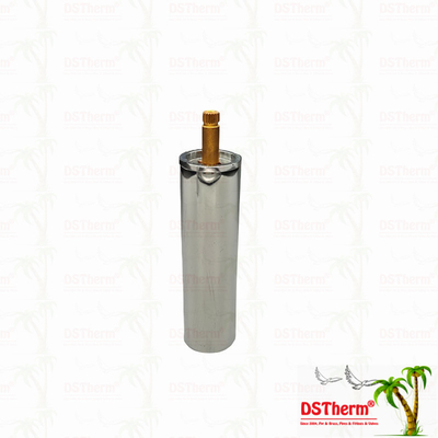 Chrome Plated Valve Cartridge With Extension Sleeve 1/2" - 1" Customized Size