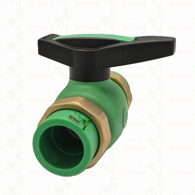 PPR Union Ball Valve Full Bore Ppr Double Union Ball Valve Exposed Installation