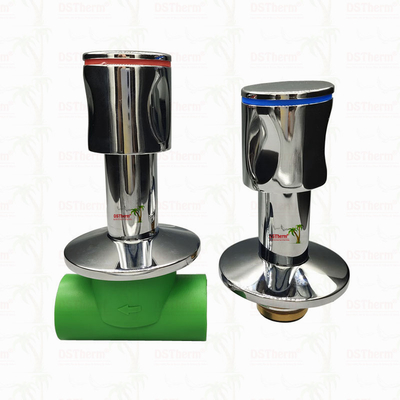 Ppr Stop Valve  Longer Handle Cutomized Handle Excellent Sealing Performance