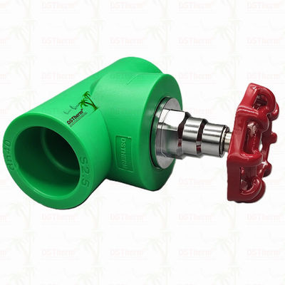 PPR Stop Valve and PPR Globe Valve with Cryogenic Treatment Pass Seat Test Adjust Flow