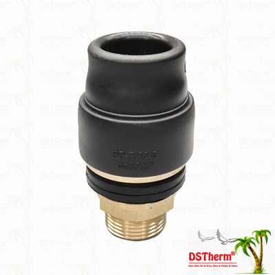 PPR Tank Transit Coupler PPR Water Tank Fittings Eco-Safe & Cost-Efficient