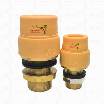 PPR Tank Transit Coupler PPR Water Tank Fittings Eco-Safe & Cost-Efficient