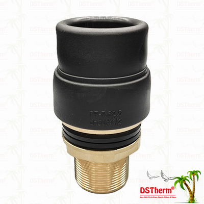 PPR Tank Transit Coupler PPR Water Tank Fittings Eco-Safe & Cost-Efficient