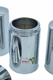 Brass / Chrome Plated Valve Stem Extension Sleeve 1/2" - 1" Customized Size