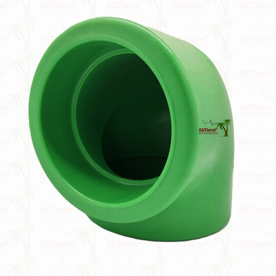 PPR 90 Degrees Elbow For Piping System PN25 DN160 High Temperature Resistance