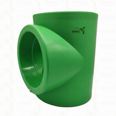 PPR Equal Tee For Piping System PN25 DN160 High Durability Eco Conscious