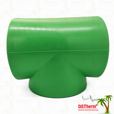 PPR Equal Tee For Piping System PN25 DN160 High Durability Eco Conscious