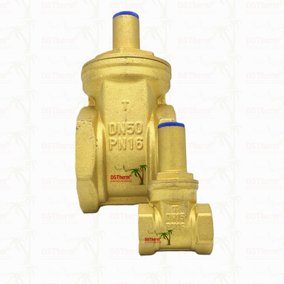 Brass Lock Gate Valve For Plumbing System Corrosion Resistance Customized Size