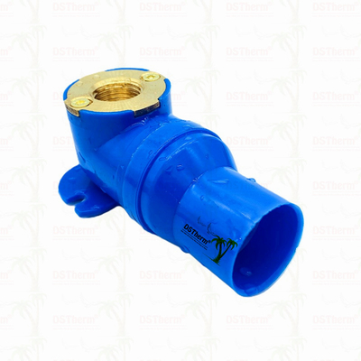 PEX Fittings Blue PEX Elbow Corrosion Resistant Flexible Installation Customized Color