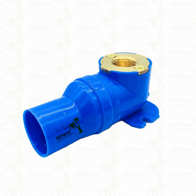 PEX Fittings Blue PEX Elbow Corrosion Resistant Flexible Installation Customized Color