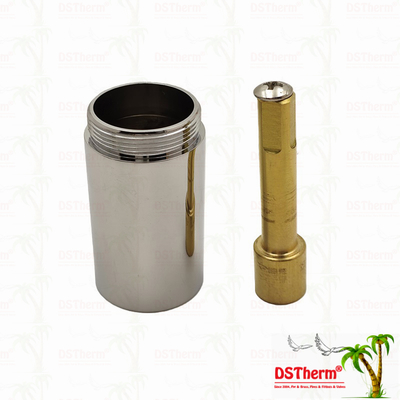 Brass / Chrome Plated Valve Stem Extension Sleeve Cartridge Extension Customized Size