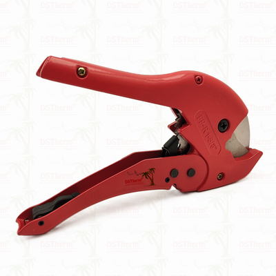 Red Plastic Pipe Cutter PPR Cutter  ISO9001  DIN8077/8078  20-40MM