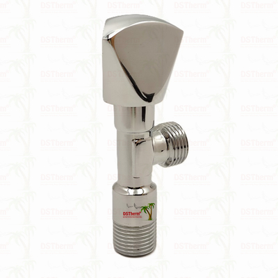 Chrome Plated Angle Valve Quality-Assured Traditional Design Kitchen Bathroom Angle Valve