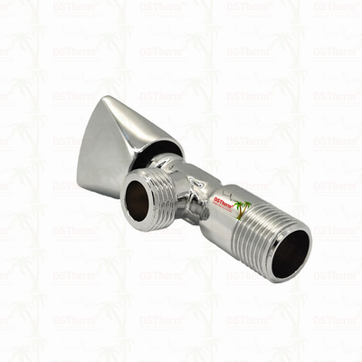 Chrome Plated Angle Valve Quality-Assured Traditional Design Kitchen Bathroom Angle Valve