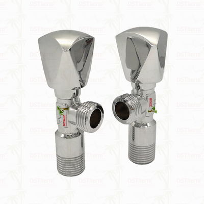 Chrome Plated Angle Valve Quality-Assured Traditional Design Kitchen Bathroom Angle Valve