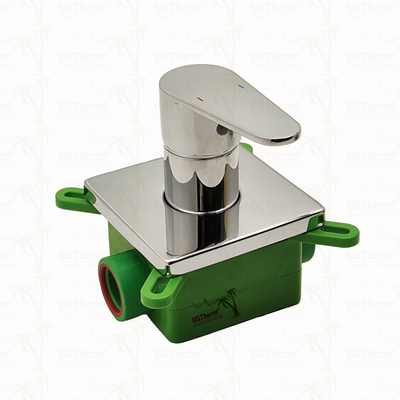 PPR Chrome Plated 3-Way Mixer Shower Valve 20mm 25mm