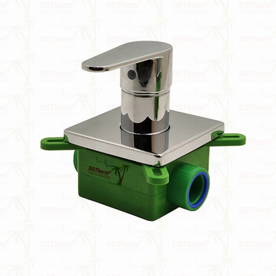 PPR Chrome Plated 3-Way Mixer Shower Valve 20mm 25mm
