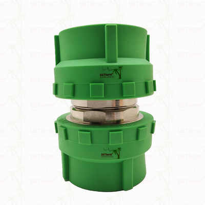 PPR Female Threaded Coupling Plastic PPR Pipe Fittings 75*2 1/2" Customized Size