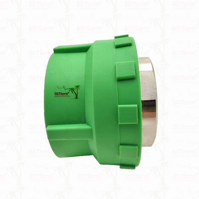 PPR Female Threaded Coupling Plastic PPR Pipe Fittings 75*2 1/2" Customized Size