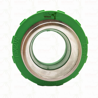 PPR Male Threaded Coupling Plastic PPR Pipe Fittings 75*2 1/2" Customized Size