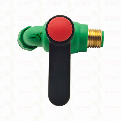 PPR Bibcocks Water Spout Faucet Water Tap Spigot Customized Color 1/2"