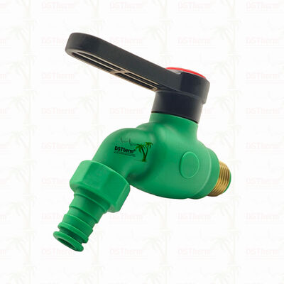 PPR Bibcocks Water Spout Faucet Water Tap Spigot Customized Color 1/2"