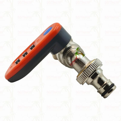 Chrome Plated Lockable Handle Ball Bibcocks New Design Luggage-style mechanical lock 1/2"-3/4"