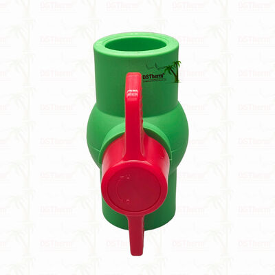 PPR Plastic Ball Valve With Plastic Ball For Plumbing System 20-63mm Zero Leakage