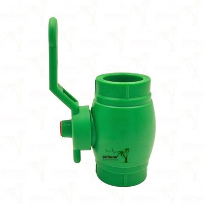 PPRCT Ball Valve PPR Brass-Ball Valve With Iron Handle PN25 20-63mm Customizable