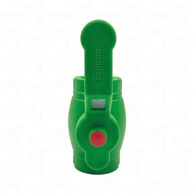 PPRCT Ball Valve PPR Brass-Ball Valve With Iron Handle PN25 20-63mm Customizable