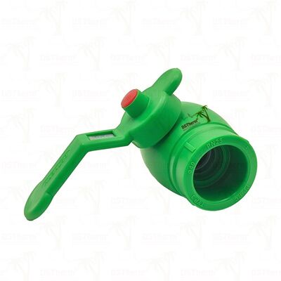 PPRCT Ball Valve PPR Brass-Ball Valve With Iron Handle PN25 20-63mm Customizable