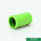 Green Hollow Plastic Water Pipe Size 20-160 mm PPR Pipe Fittings Coupler Casting Technics