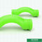 Water Supply Ppr Pipe Accessories Bypass Bend Green Color Size 20 - 32 Mm