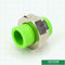 Green ISO15874 Ppr Pipe Accessories Union Size Resistant High Temperatures