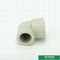 Leak Proof Plastic Ppr Pipe Fittings Corrosion Resistant Reducer elbow Iso9001 Din 8077 / 8078